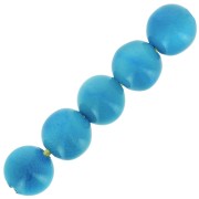 Perle di Tagua 5 mm Turchese x 8|raw }}