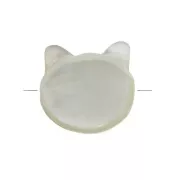 Perla testa di gatto Madreperla 10 mm Black Iris x1