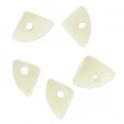 Chips de Tagua 10 mm Naturel x 5