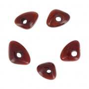 Chips di Tagua 10 mm Bordeaux x 5|raw }}