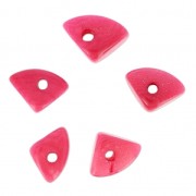 Chips di Tagua 10 mm Fuchsia x 5|raw }}