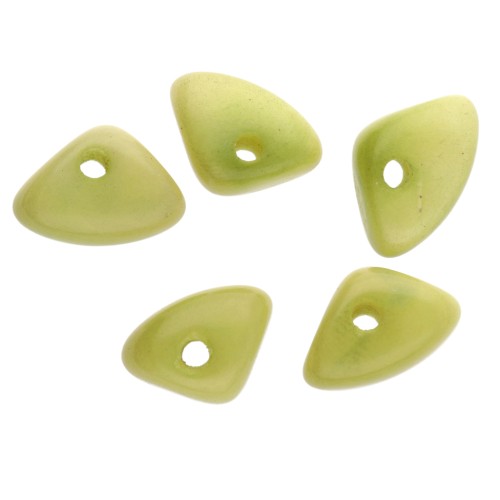 Chips di Tagua 10 mm Lime x 5