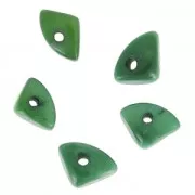 Chips de Tagua 10 mm Vert Sapin x 5