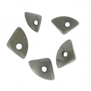 Chips di Tagua 10 mm Grigio x 5|raw }}
