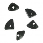 Chips di Tagua 10 mm Nero x 5|raw }}