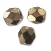 Faccette Jet Gold da 4 mm x50|raw }}