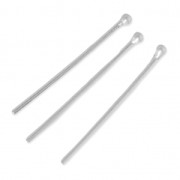 Spillo con testa tonda Argento 925 mm. 18x0.8 x10|raw }}