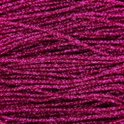 Cordone in seta giapponese 0.7 mm Fuchsia Metallizzato x 1m