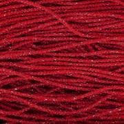Cordone in seta giapponese 0.7 mm Rosso Metallizzato x 1m|raw }}