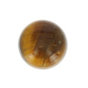 Cabochon tondo mm. 10 Occhio di Tigre|raw }}
