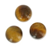 Cabochon tondo mm. 10 Occhio di Tigre