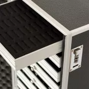 Valigia per bijoux con cassetti 51x23x33.5 cm Nero x1