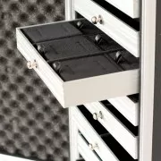 Valigia per bijoux con cassetti 51x23x33.5 cm Nero x1