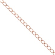 Catena maglia Forçat mm. 1,6 Rose Gold filled x cm.50