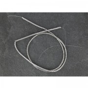 Mini-ematite rocailles tubi mm.3x1.90 Labrador x cm.40