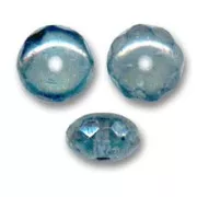 Ciambelle 7x4 mm Cristallo Baby Blue Luster x25