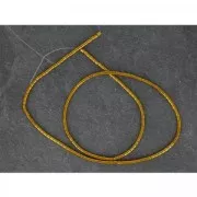 Mini-ematite rocailles tubi mm.2.2x2 Golden x cm.40