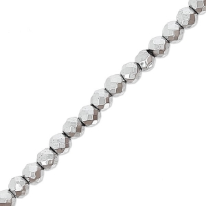 Mini-ematite sfaccettate mm. 2 Labrador x cm.35