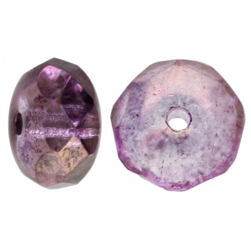 Ciambelle 7x4 mm Cristallo Lila Vega Luster x25