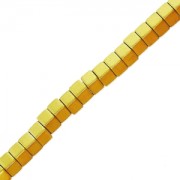 Mini-ematiti separatori mm.3.3 Dorato x cm.40