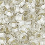 Rocaille Toho Demi Round 11/0 TO11RDRPF0021F - PF Crystal S/L Frosted x5g|raw }}