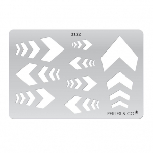 Placce per pasta polimerica 152x100 mm motifs Chevrons