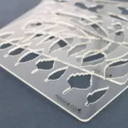 Placce per pasta polimerica 152x100 mm motifs Chevrons