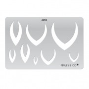 Modello rigido per pasta polimerica 152x100 mm Parure Indiana