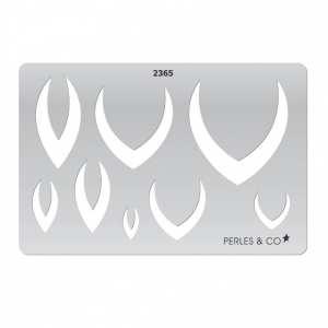 Modello rigido per pasta polimerica 152x100 mm Parure Indiana