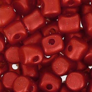 Minos® di Puca® 2.5x3 mm Red Metallic Mat x5g