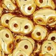 SuperDuo mm. 2.5x5 24kt Gold Plated x5g|raw }}