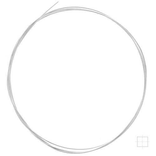 Filo semiduro - ricotto 0,8 mm - Argento 925 x1m