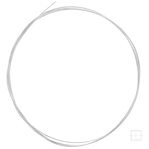 Filo semiduro - ricotto 0,8 mm - Argento 925 x1m