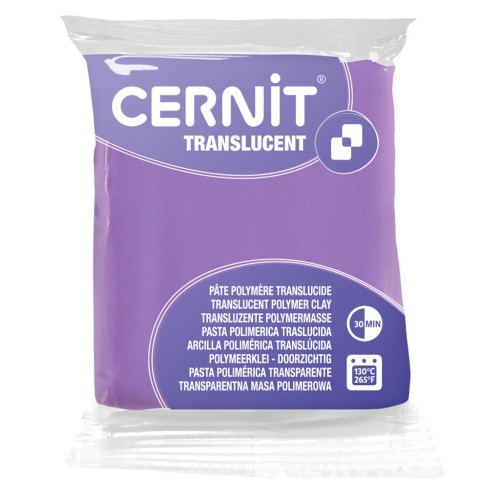 Pasta Cernit Translucent 56gr Viola (n°900)