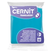 Pasta Cernit traslucida - Blu turchese (n. 280) x 56 g