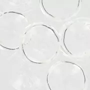 Cup Buttons mm.14 Crystal x5