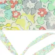 Tessuto Liberty sbieco - Michelle - Chrysolite x1m