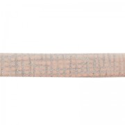 Laccetto doppio cuoio con paillettes vernice a quadretti 5 mm Light Rose x|raw }}