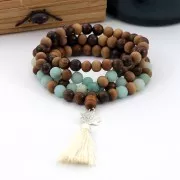 Perlina Set perle gourous 7 e 8 mm Ematite x1