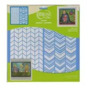 Stencil Americana Chevrons 30.5x30.5 cm x1