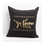 Trasfert autodesivo Mr & Mrs 24.8x17 cm Nero x1