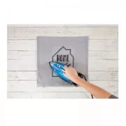 Assortimento di 36 transfert termoadesivi Alfabeto 3 cm Rosa Fluo