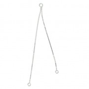 Separatore catenina vénitienne 6/7 cm in Argento 925 x2|raw }}