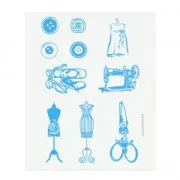 Stampino Setacolor finitura serigrafia 21x15 cm Cucitura x1