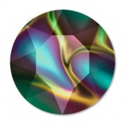 Cabochon PureCrystal 1088 8 mm Crystal Rainbow Dark x1|raw }}