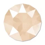 Cabochon PureCrystal 1088 8 mm Crystal Ivory Cream x1
