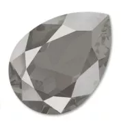 Cabochon PureCrystal 4320 pera mm. 14x10 Crystal Dark Grey  x1