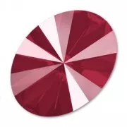 Cabochon PureCrystal 4122 Oval Rivoli 8x6mm  Crystal Dark Red