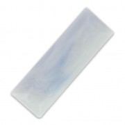 Cabochon sintetico baguette 30x10 mm imitazione Marmo Light Blue x1|raw }}