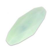 Oliva sintetica sfaccettata 24x10 mm imitazione Marmo Mint x1|raw }}